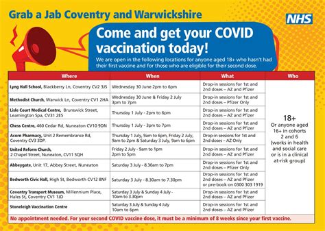 Introduction of new NHS vaccination programmes against .